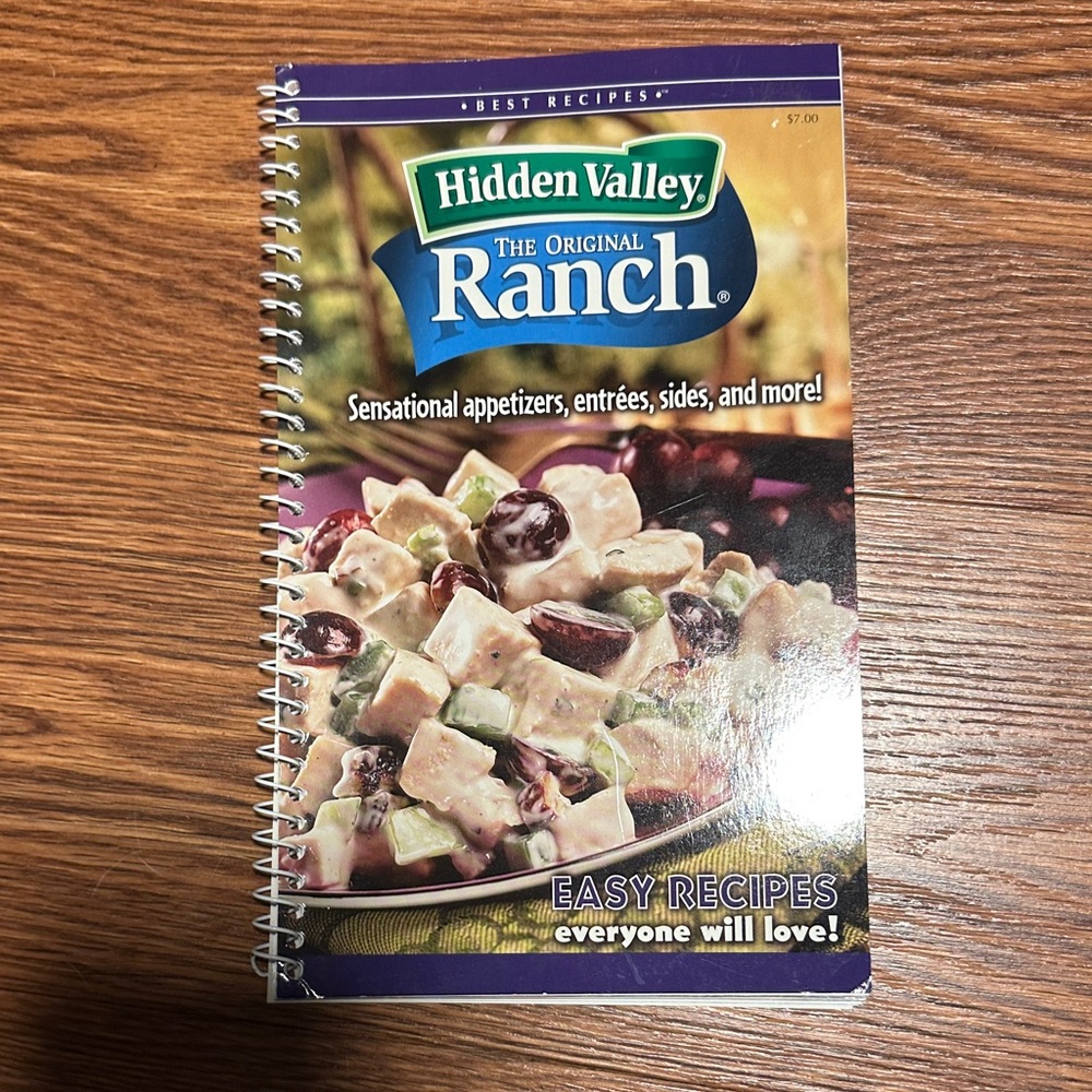 Hidden Valley Ranch Cookbook | Sauces, Dips & Appetizers | Spiral-Bound